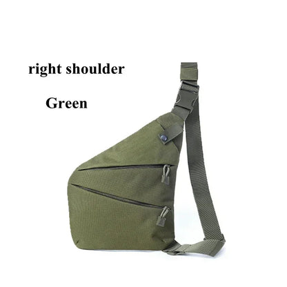 Concealed Carry Tactical Storage Gun Bag Multifunctional  Holster Pocket Men's Anti-theft Hunting Shoulder Chest Bag