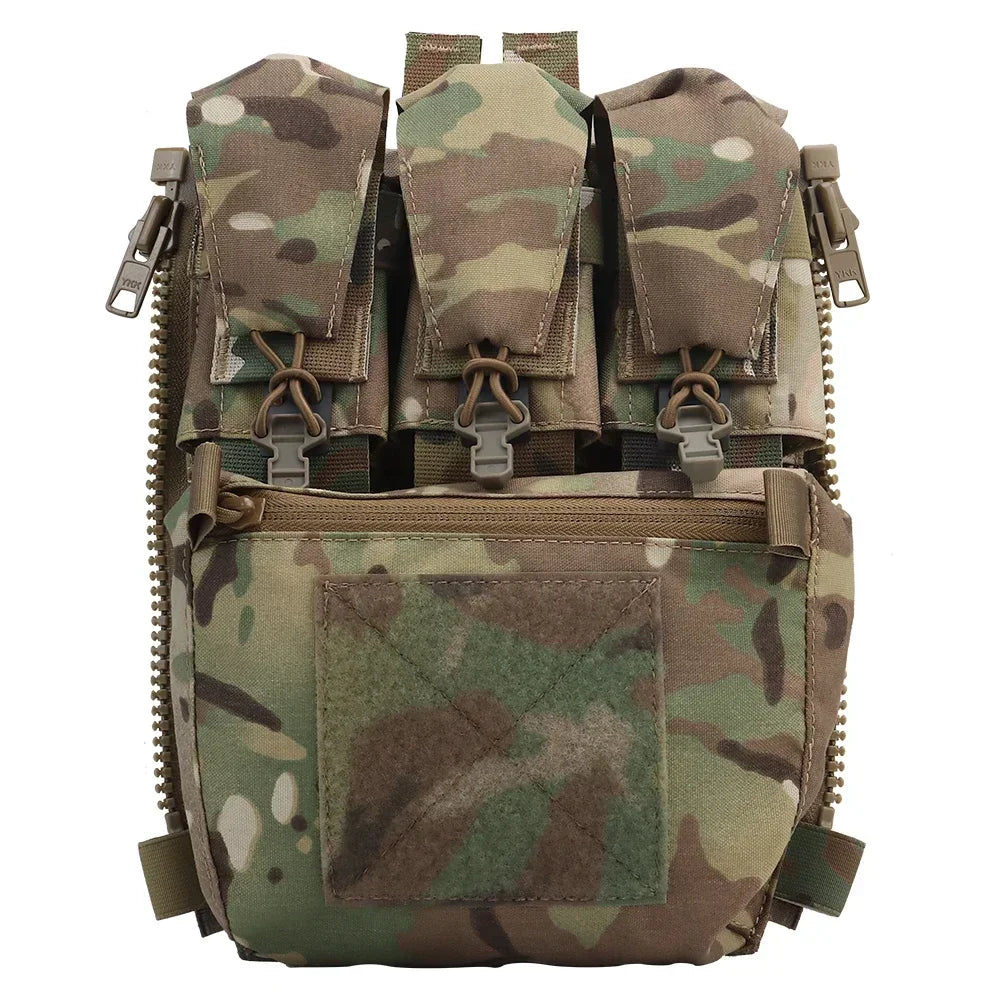 Tactical Vest Ferro FCPC V5 Plate Carrier MOLLE Hunting Vest Back Panel Supplement Pouch Airsoft Shooting Body Armor
