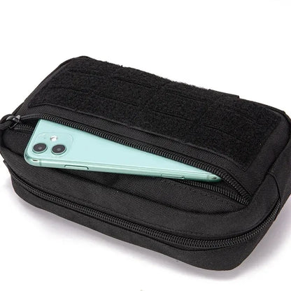Tactical MOLLE Pouch EDC Utility Bag First Aid Kit Holder Outdoor Sports Waist Pack for Hunting Camping Emergency Gear