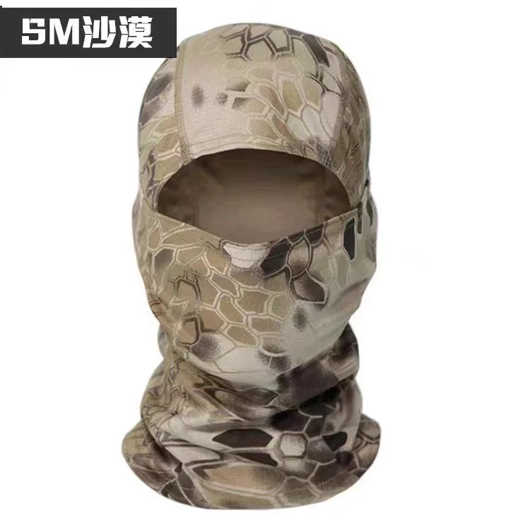 Camouflage Balaclava Cycling Full Face Mask Outdoor Sports Hunting Hiking Skiing Mask Motorcycle Helmet Inner Cap