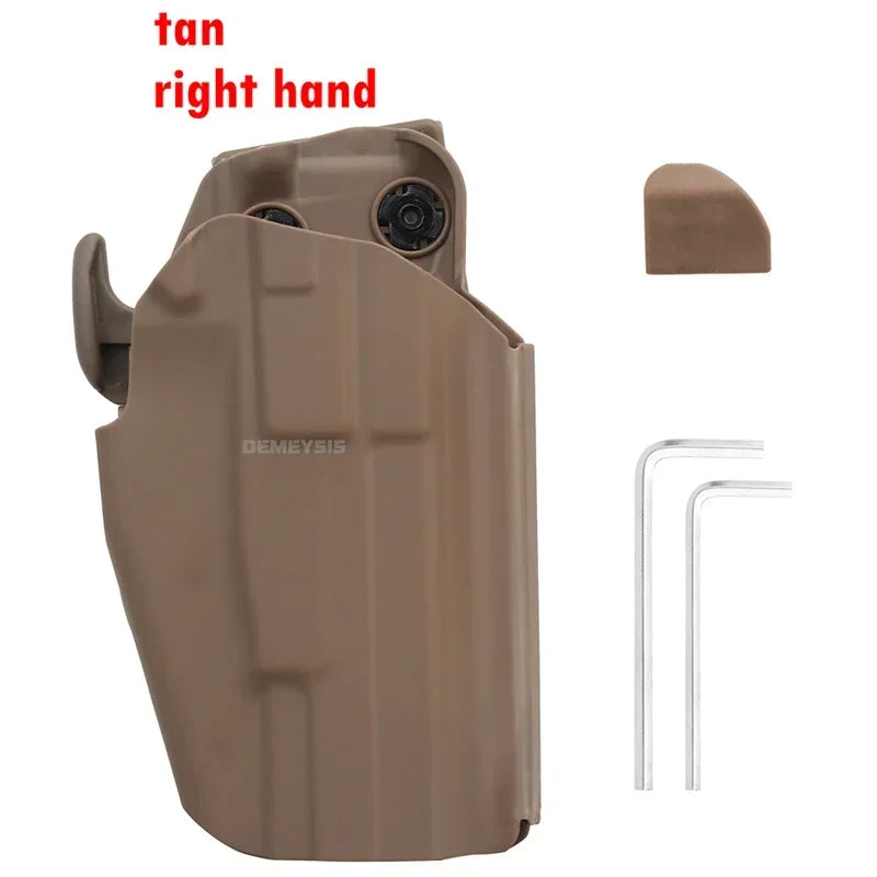 Tactical Right Left Gun Holster Shooting Hunting Airsoft Pistols Holder for G17 20 21 22 31 37 SIG P225 TAURUS PT840 PT845