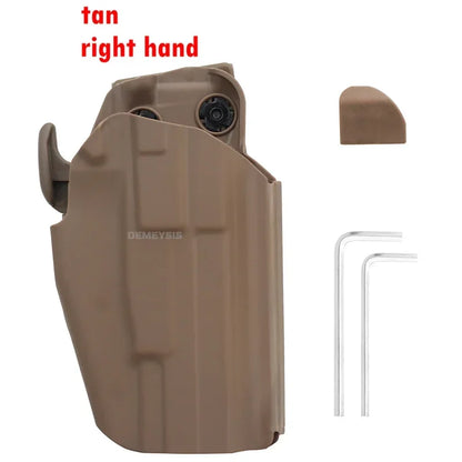 Tactical Right Left Gun Holster Shooting Hunting Airsoft Pistols Holder for G17 20 21 22 31 37 SIG P225 TAURUS PT840 PT845