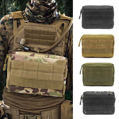 Multifunctional Tactical Pouch EDC Tool Storage Kit with Molle System for Mobile Phone Case Bag Hunting Exploration Hike