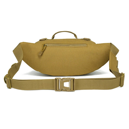 Outdoor storage waist bag, portable waist and shoulder dual-use multifunctional expansion bag, hiking and cycling bag