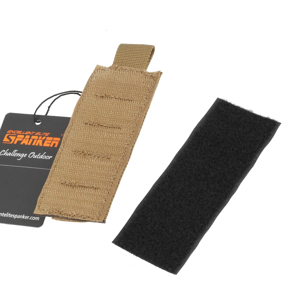 5 Rounds Shotgun Buttstock Ammo Pouch Shell Holder Bullet with Magic Tape  Back Cartridge Carrier Hunting Gun Accessory
