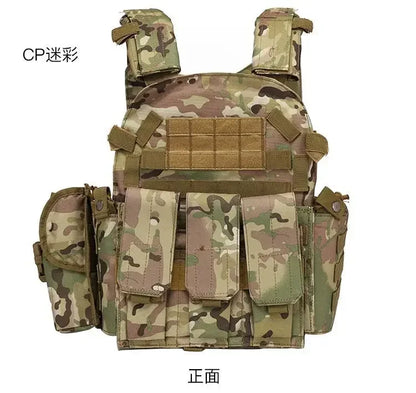 2026 Military Tactical Vest Body Armor Combat Army Gear Hunting Plate Carrier Airsoft Accessories Wargame Pouch  Vest