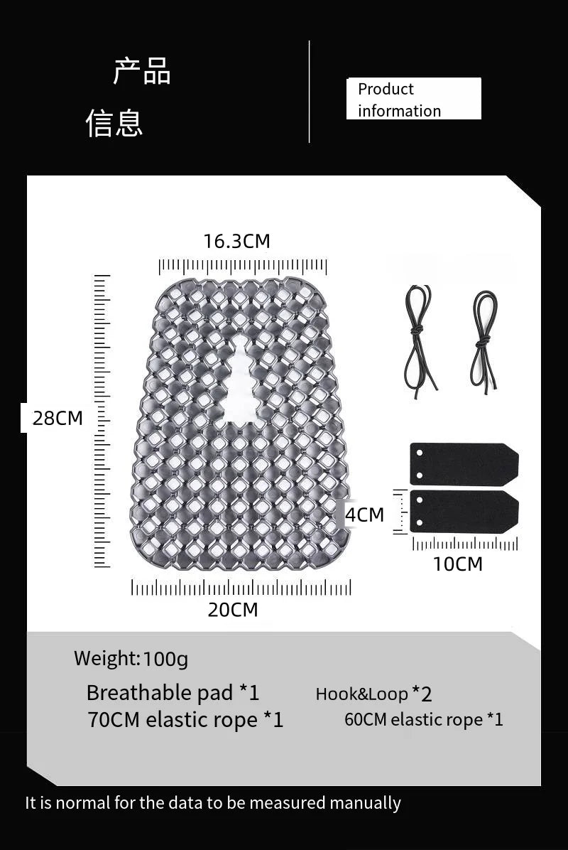 Tactical Vest 3D Three-Dimensional Breathable Universal Heat Dissipation And Pressure Reducing Liner