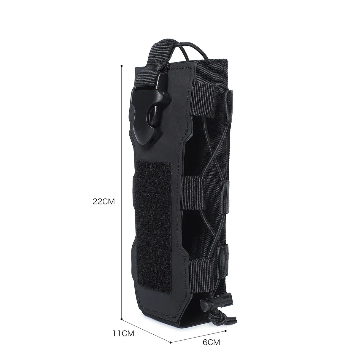 Molle Water Bottle Pouch Radio Holster Waist Pack Outdoor Sport Fishing Camping Hunting Hiking Travel Canteen Kettle Holder Bag