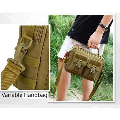 Multi-functional Outdoor Tactical Backpack Fanny USB Charging Messenger Bag One Shoulder Bag Camping Crossbody Bag Wholesale