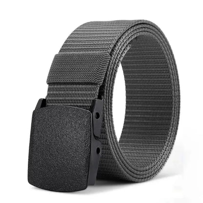 Men's Belt Outdoor Casual Canvas Belt Metal Free Training Nylon Tactical With Pants Jeans Belt Sports Belts For Men Women