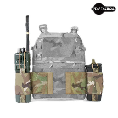 PEW TACTICAL FERRO STYLE Wingman V2 Large Body Personal Radios Pouch FCPC V5 AIRSOFT Hunting Equipment Radio Package UA43