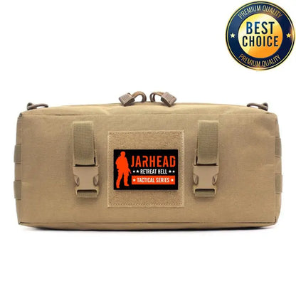 Tactical Pouch Molle EDC Nylon Waterproof Hunting Bag Sports Fishing Waist Pack Travel Camping Hunting Cross-body Shoulder Bag