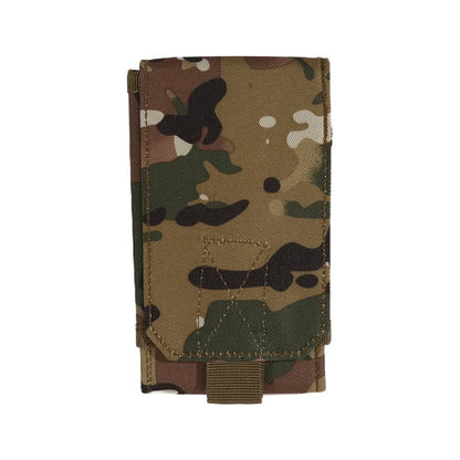5/6 Inch Cell Phone Pouch Waist Bag Molle Outdoor Universal Running Mobile Phone Case Bag Camping Hunting Accessories Pouch