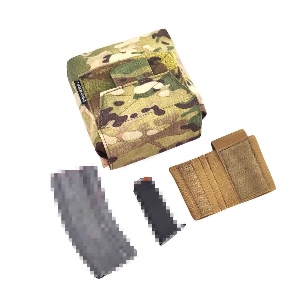 Tactical Elastic Double Magazine Bag with Built-in 556+9mm Suitable for SS JSTA Pouch