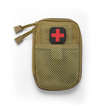 Tactical First Aid Bag Emergency Camping Hunting Mountaineering Medicine Bag Lightweight Utility Tool Portable Storage Waist Bag