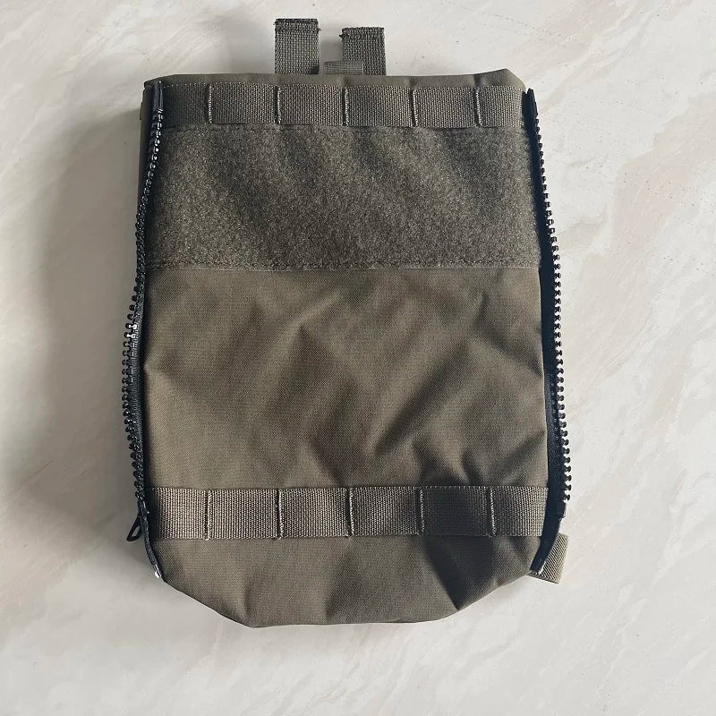 Vest Back Plate Water Bag, Outdoor Sports, FCPC V5, Zipper Bag