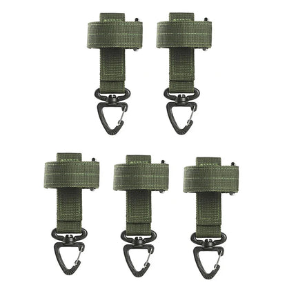 Molle Tactical Keychain Glove Holder Strap Nylon Gear Keeper for Outdoor Tools