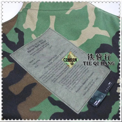 RG Ranger 1993 RBA Four Color Woodland Camo Lightweight Adjustable Tactical Vest for Outdoor