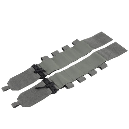 VULPO Tactical Removal Vest Quick Release Buckle Set Hunting FCSK Universal Molle Elastic Cummerbund Waist Cover Vest Gear