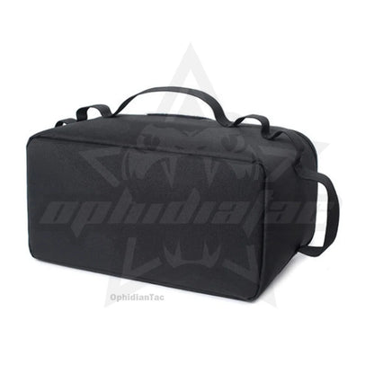 Outdoor camping picnic tableware storage bag handbag multifunctional foldable portable tool storage bag
