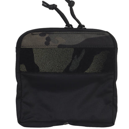 Tactifans DOPE Front Flap Kangroo Insert Half Pocket Nylon For FCPC V5 Plate Carrier Chest Rig Tactical Hunting Vest