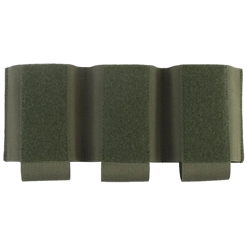Hunting Triple 762 Magazine Pouch Elastic Retention Hook&Loop MAG Holder Built-in Plate Carrier Vest Accessory Hunting Airsoft