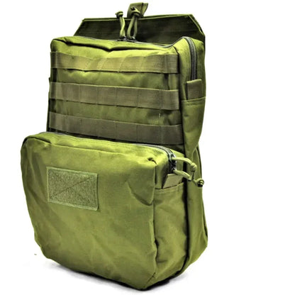 Tactical Plate Carrier Backpack Airsoft Combat EDC Hydration Pouch Gear Outdoor Hunting Shooting Vest Hydration Bag Accessory