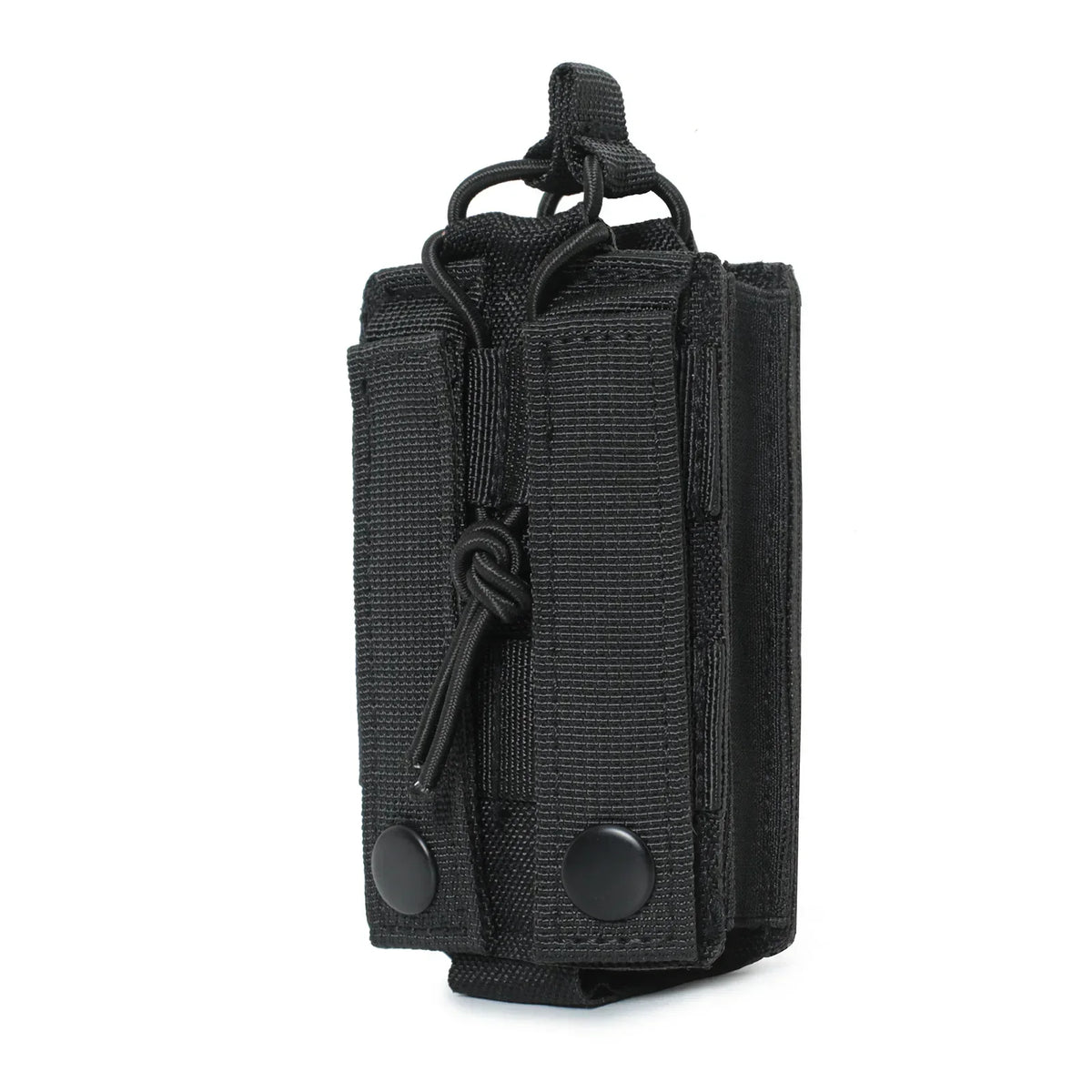 M4 M16 AR15 5.56mm magazine pouch, single magazine holster, MOLLE compatible, EDC waist pouch with laser-cut openings