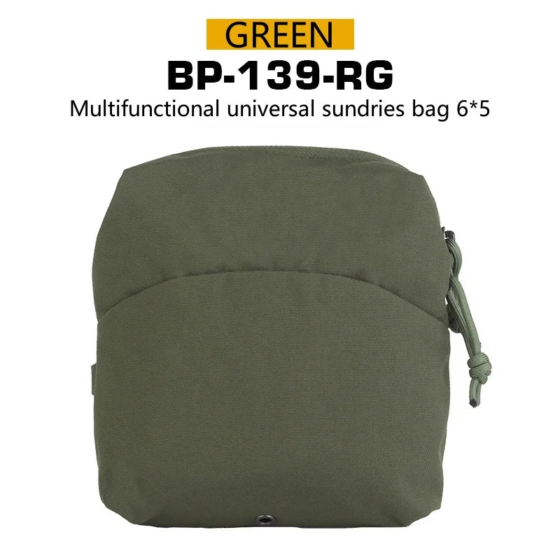 Multi Functional Universal Miscellaneous Storage Bag 6X5 Emergency Supplies Small Outdoor Equipment Storage MOLLE System