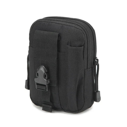 Molle Tactical Pouch Belt Waist Pack Men Small Pocket Survival Tool Bag for Running Travel Camping Hunting Airsoft