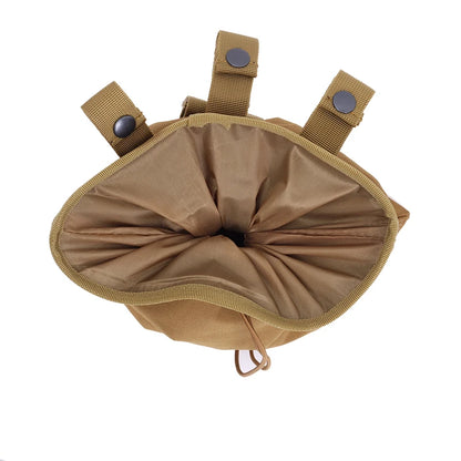 Tactical MOLLE Dump Pouch Utility EDC Recovery Bag Magazine Pouch Recycling Storage Bag  Hunting Accessories