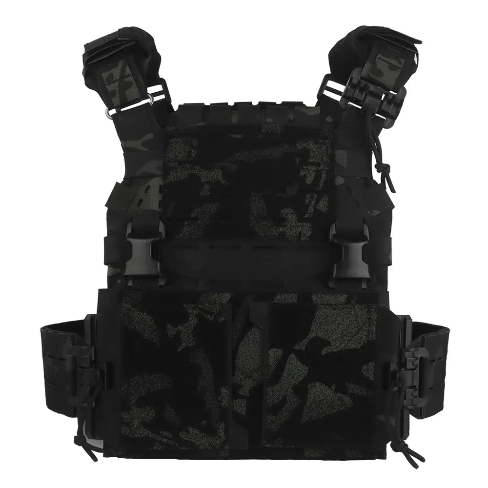 Tactical ARC Plate Carrier V2 Assault Rig CS Militar Training Protection Vest with Quick Release Clasp MOLLE System