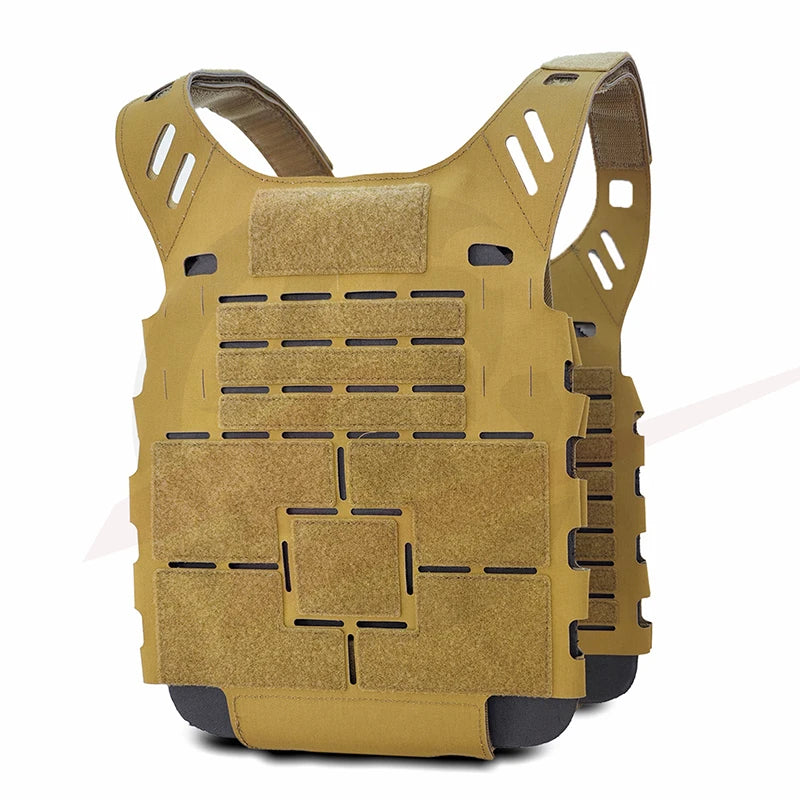 ICEPLATE EXO Tactical Vest Body Laser Cut Front And Rear Panels 500d Equipped With Hunting Combat Accessories