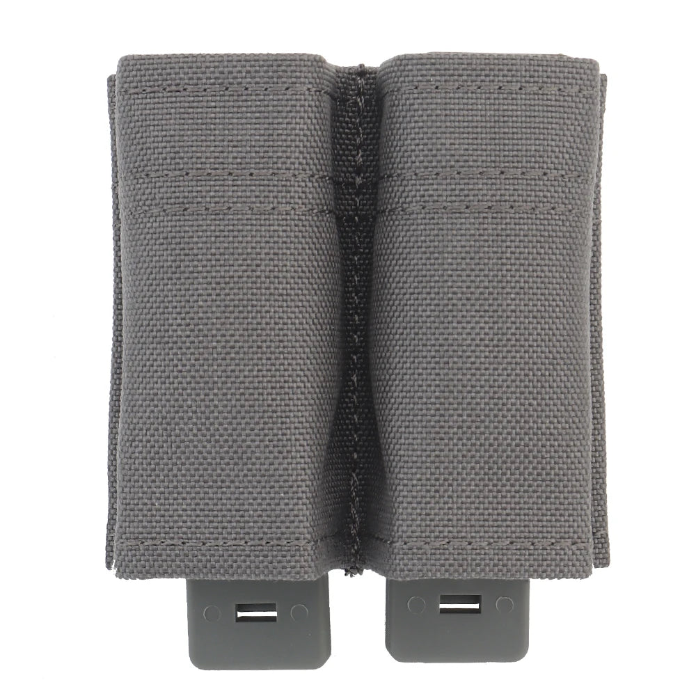 Ophidian MOLLE Mag Pouch FAST 9MM Single/Double Mag Bag Hunting CS Games Air soft Holder With Nylon Support Clip