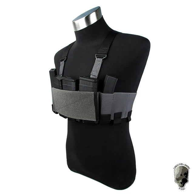 TMC Tactical RD Chest Rig Lightweight w/ 5.56 Mag Pouch Airsoft Ready Rig