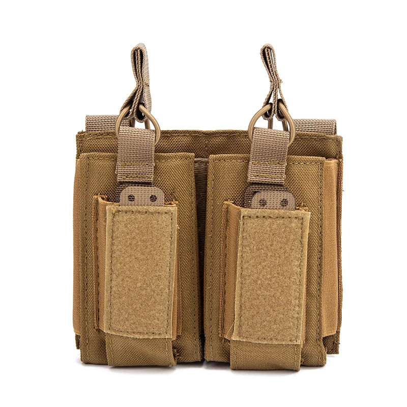 M4 M14 M16 AK AR Magazine Pouch Tactical Molle Triple Magazine Pouch Double-Layer Mag Pouches Universal Cartridge Holder