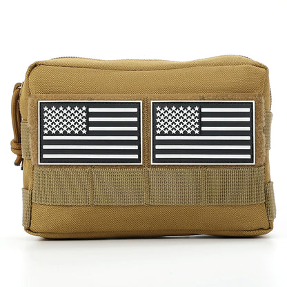 Multi functional hunting accessory bag MOLLE system vest sub bag outdoor EDC storage small bag camouflage tool kit