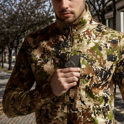 Hinfad Men's Soft-Shell Waterproof Windproof Camouflage Outdoor Clothing Hunting Vest