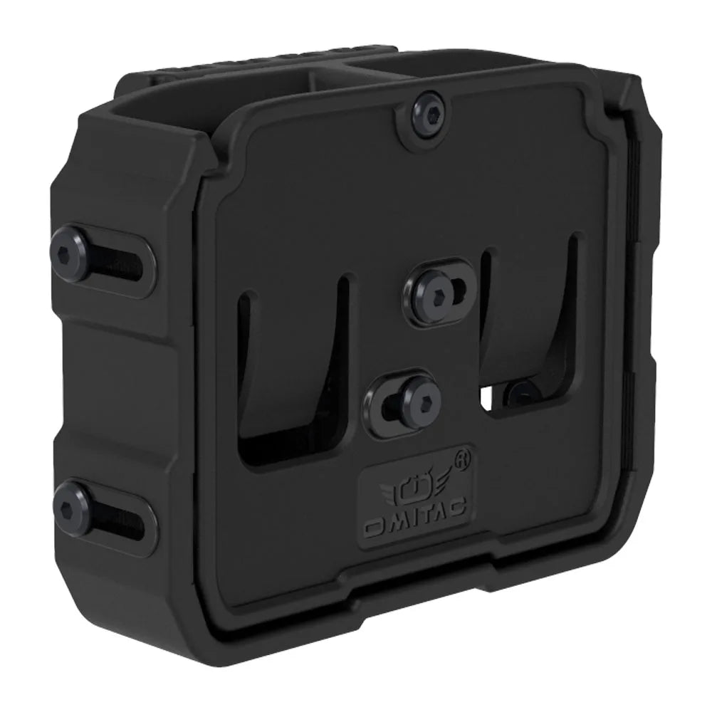 360° Rotating Universal Double Magazine Pouch for Glock, Sig Sauer, S&W, Beretta, Browning, Taurus, H&K, Springfield, Ruger Maga