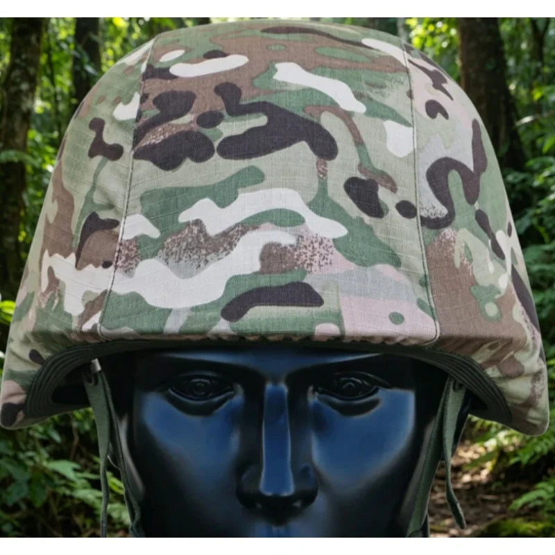 1Pc Military Green Tactical Helmet Cover Elastic Camouflage Protective Cap for Steel Helmet Uniform Accessory