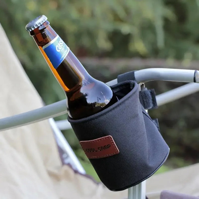 Bike Cup Holder Oxford Cloth Water Bottle Holder for Bike Scratch-resistant Water Bottle Holder Outdoor Camping Cup Set for Bike