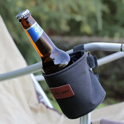 Bike Cup Holder Oxford Cloth Water Bottle Holder for Bike Scratch-resistant Water Bottle Holder Outdoor Camping Cup Set for Bike