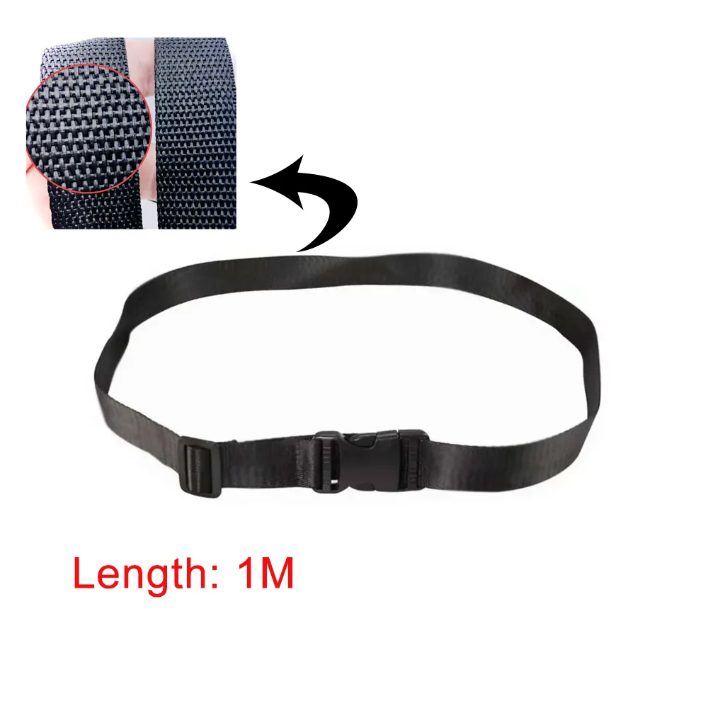 1PC Nylon 2.5cm Sternum Harness Fixed Belt Strap+Dual Release Adjustable Buckle Outdoor Camping Tactical Backpack Accessories