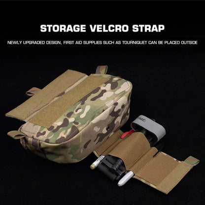 DP Universal Drop Pouch Dual-Purpose Hook-Loop Waist Bag Fanny Pack With Strap Carry Magazines IFAK kit EDC Accessories Gears