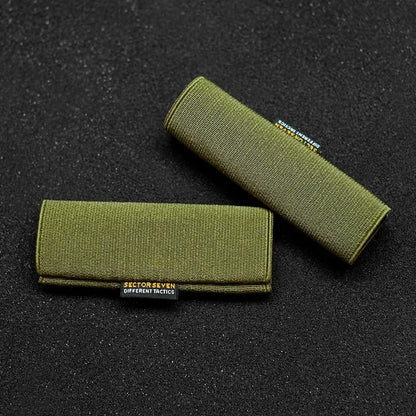 2pcs Belt Sleeve Elastic Loop EDC Belt Organizer Concealed Tool Holder Flashlight Holder Tactical Hunting Accessories
