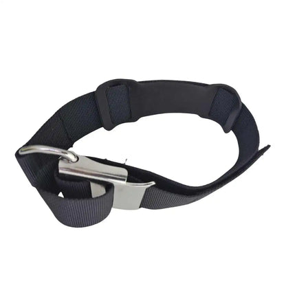 Scuba Diving Tank Band with SS Cam Lock Buckle Tech Cave Diving Cylinder Tank Band Belt Extinguisher Mounting Bracket