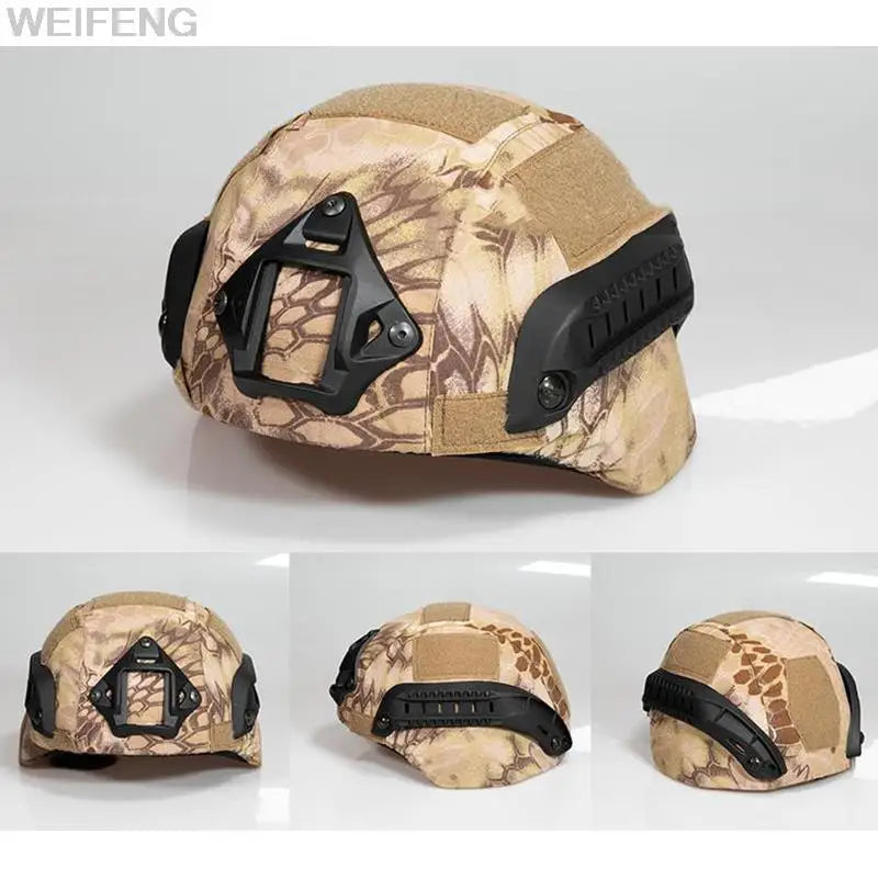 Tactical MICH2000 Helmet Cover Hunting Gear Helmet Accessories Camouflage Cloth Helmet Cover for MICH Helmet