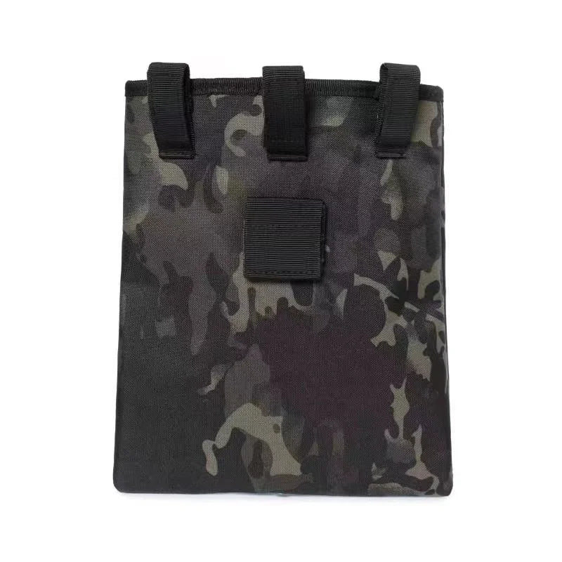 MOLLE Dump Pouch Tactical Mag Recovery Bag Drawstring Magazine Recycling Storage Pack Hunting Gear Holder