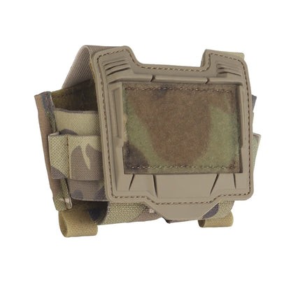 Tactical Helmet Bridge Battery Pack Storage Sub-Pouch NVG PVS31 Battery Pouch PTT Cable Box MOLLE Fast Helmet Counterweight Bag
