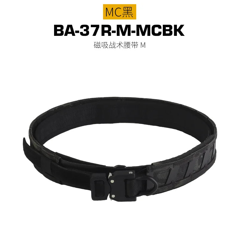 Hot Tactical Magnetic Quick Positioning Waist Belt M System Mounted with Inner and Outer Double-Layer Waist Belts